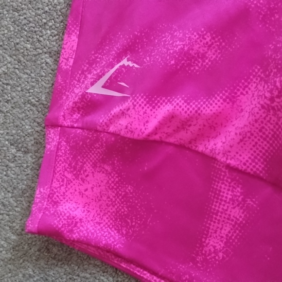 Reps Power Tight Shorts - Magenta Pink Print - Picture 5 of 6